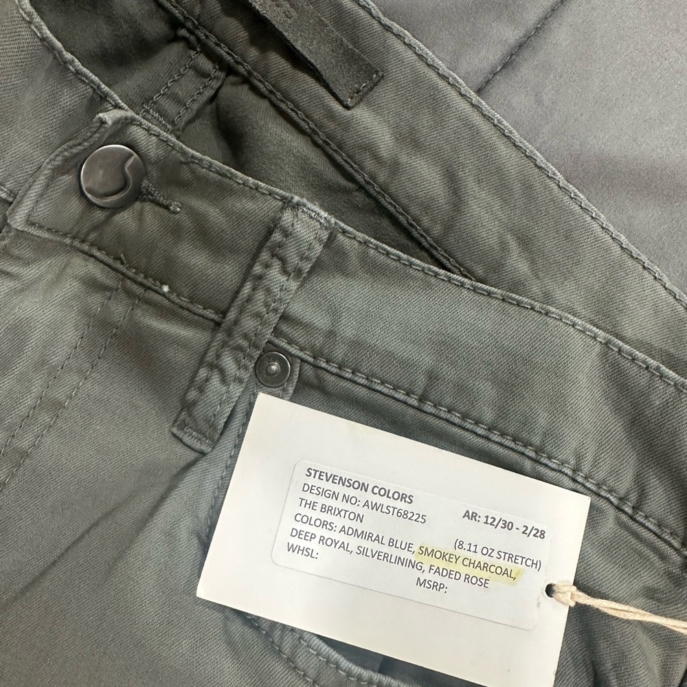 Joe's Jeans Slim Straight in Smokey Charcoal